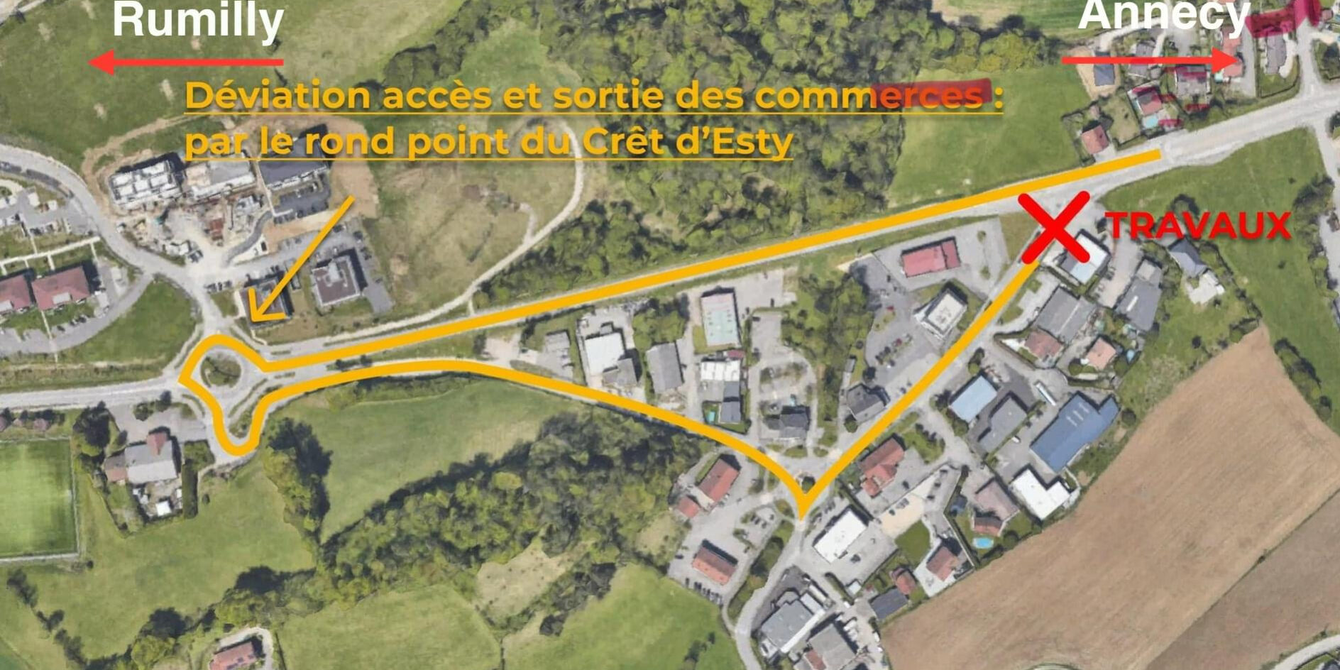 travaux octobre 2024 deviation travaux