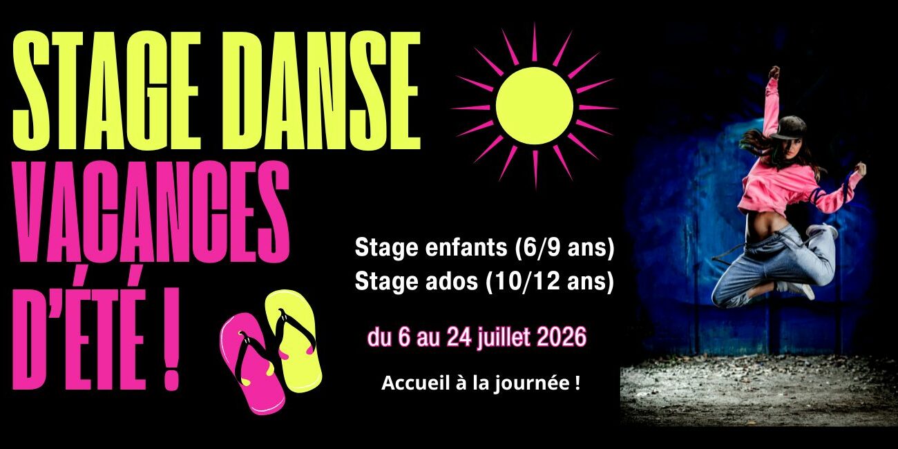 Bandeau inscription stage été 2026